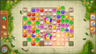Gardenscapes Level 748 No Booster ? l MiniGames