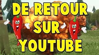 Mon retour sur Youtube !