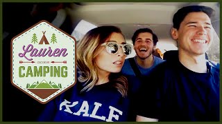 LAUREN ELIZABETH GOES CAMPING - Road Trip with Lauren, Hudson and Denis