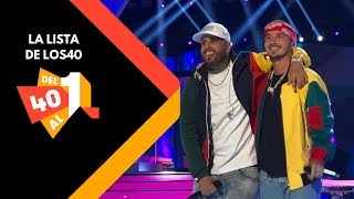 Lista de LOS40 5 de mayo 2018