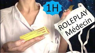 ASMR ROLEPLAY médecin *1H de consultations