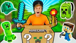 O QUE TEM NUMA CAIXA MISTERIOSA DE MINECRAFT ? ?
