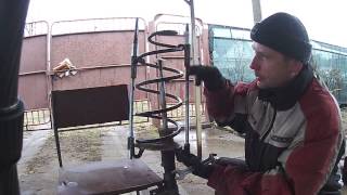 Съемник пружин передних стоек Ситроен С4 применение.