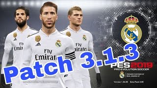 Patch Pes 2019 Mobile 3.1.3( No Root) REAL MADRID - Hướng Dẫn MOD PES 2019 - by Pro Evolution Soccer