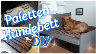 DIY Paletten Hundebett