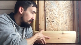 Откосы из дерева