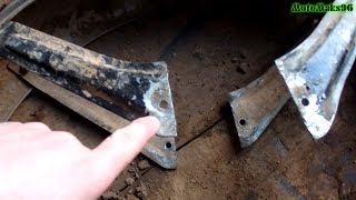 Доработка переднего крыла мотоцикла Иж!