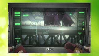[Aldnoah.Zero] Kaizuka Inaho first fight scene VS Martian Knight w/ Dimensional Barrier