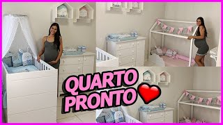QUARTO DOS BABYS ESTA PRONTO | Montagem dos moveis e decoração