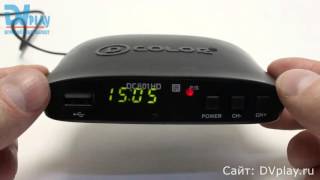 D-Color 801HD - обзор DVB-T2 ресивера