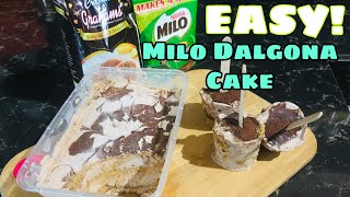 Milo Graham Float Recipe | MILO ICE CREAM CAKE 3 INGREDIENTS ONLY | EASY RECIPE | 98 PESOS ONLY