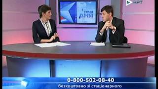 Евгений Царьков в "Теме дня" на КРТ. (2 ч.)