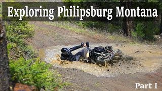 Exploring Abandoned Mines in Philipsburg Montana | R1200GS | Part I