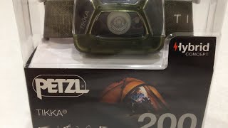 Обзор налобного фонаря Petzl Tikka