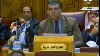 كلمة الامين العام لجامعة الدول العربية