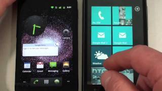 Google Nexus S vs HTC HD7 T-Mobile Face Off Part 2