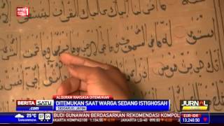 Al Quran Raksasa Ditemukan Warga Sidoarjo Saat Berdoa Bersama