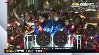 最新》韓國瑜來了！車隊掃街拜票 支持者一路跟隨