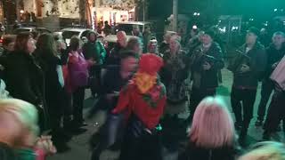 Севастополь Новогодний. Новогодний концерт. Встречаем 2018 год. Крым. Севастополь. Люди, танцы, ёлка