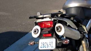 Caponord with Ducati 998 exhaust