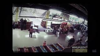 Новые кадры пожара в ТЦ зимняя вишня,  взрыв на 4 этаже!!!