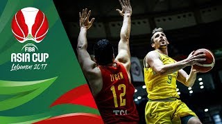 Australia v China - Highlights - Quarter-Final - FIBA Asia Cup 2017