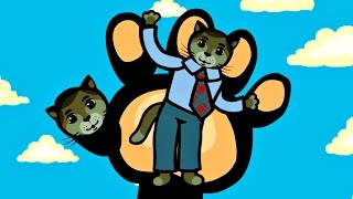 Песенки для котят - Папа-Пальчик | Считалочки - Три котенка | Мультик для малышей
