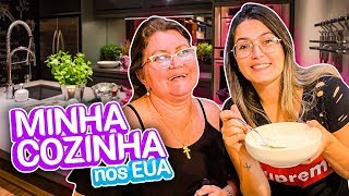 VAMOS COZINHAR NA MINHA COZINHA DOS EUA
