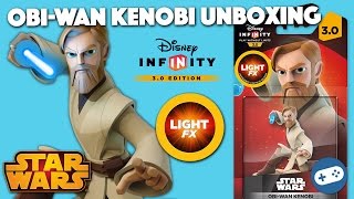 Obi-Wan Kenobi Light FX Figure Unboxing - Disney Infinity 3.0 Star Wars