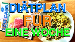 Diätplan für eine Woche / zum abnehmen / paulkliks.com