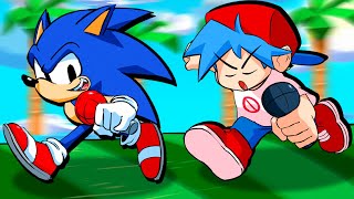СОНИК vs БОЙФРЕНДА КТО БЫСТРЕЕ во Friday Night Funkin' SONIC HD Вся Неделя Обновление
