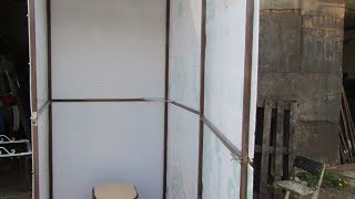 Недорого.Дачные Душ Туалет Бак для воды