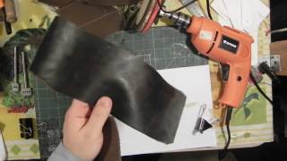 Технология вощения кожи (карнаубский воск, пчелиный воск). Waxing the skin (carnauba wax, beeswax)