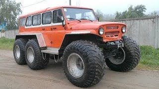 самодельные машины 6x6 своими руками