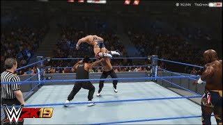 WWE 2K19 - Chad Gable & Shelton Benjamin vs. The Usos