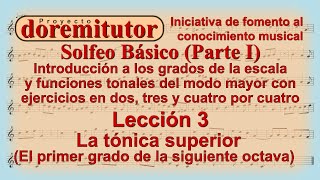 Tutorial música | Clases de Solfeo para principiantes 3 | Aprenda a cantar por nota
