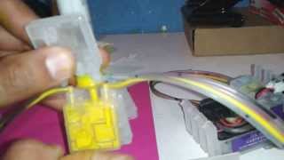 Válvulas antiretorno para sistemas de tinta HP y Epson