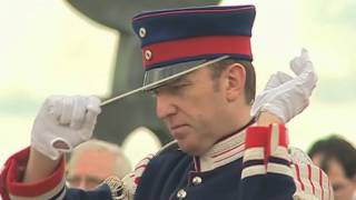 Marsch des Hessischen Kreisregiments und des Regiments Landgraf
