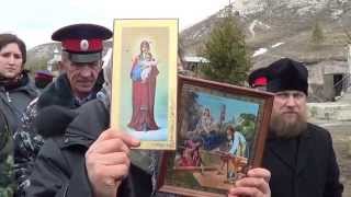 КАЗАКИ ПОСЕТИЛИ КОСТОМАРОВСКИЙ СПАССКИЙ МОНАСТЫРЬ – 14.03.2015