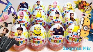 Гадкий Я 3 от Киндер Сюрприз МИНЬОНЫ Игрушки Despicable Me 3 MINIONS Kinder Surprise toys Unboxing