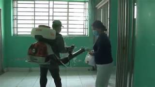 Phun thuốc khử trùng chống virus Corona