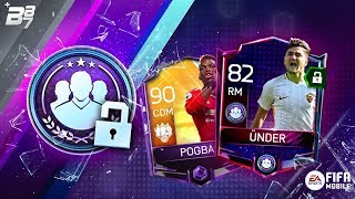 UNLOCKING SBC ÜNDER AND TOTW CAPTAIN POGBA! WEEKLY SQUAD BUILDING CHALLENGES | FIFA MOBILE