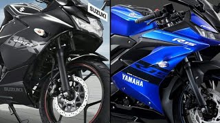 2019 Suzuki Gixxer SF vs Yamaha R15 V3