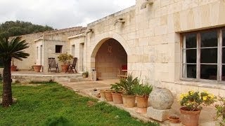 Menorca: Encantadora casa de campo construida en piedra en Sant lluís.