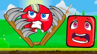 Красный шарик ЛАРИК, и подружка красный квадрат девочка - Ищем ЕВУ. - Мультик для детей