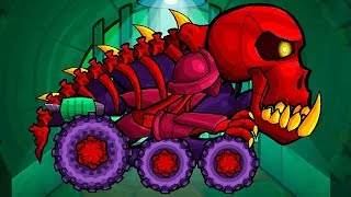 КОСТЫЛЬ Машина ест машину Car Eats Car 3 - открыли новую голодную тачку в игре про хищыне машинки