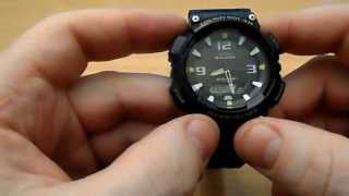 Casio Men's Sport Tough Solar AQ S810W 2AV Blue Resin Watch Review