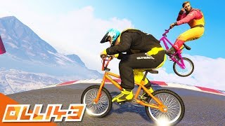 SKY HIGH BMX PARKOUR RACE! (GTA 5 Versus)
