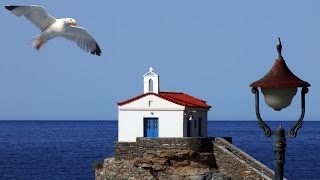 Ανδρος Κυκλάδες, Παραλίες - Andros Island Cyclades Greece (Responsive)
