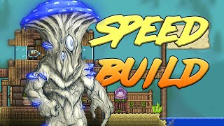 Деревня НИП`ов #5 // Terraria - Speed Build